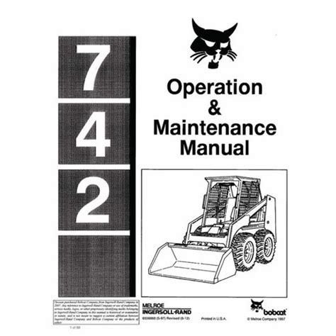 bobcat 742 skid steer tires|bobcat 742 manual.